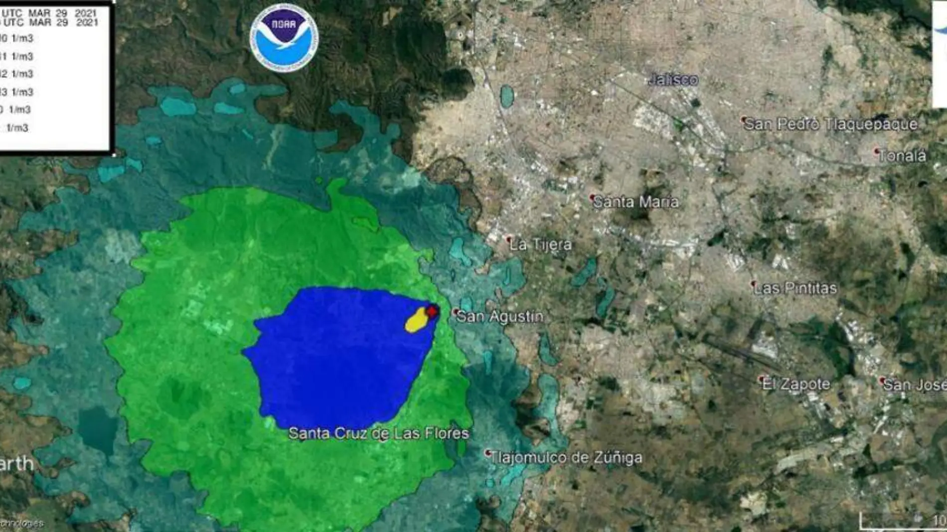 Semadet desactiva alerta atmosférica en San Agustín